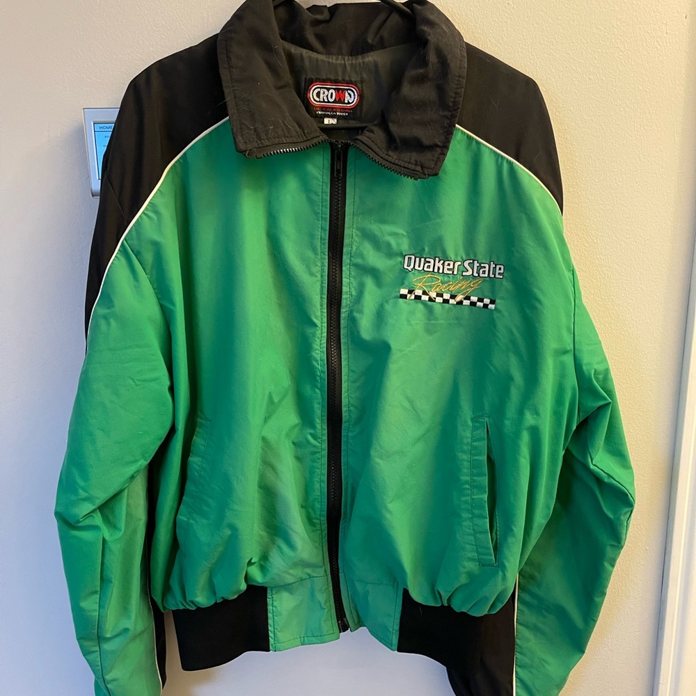 Vintage Quaker state racing jacket